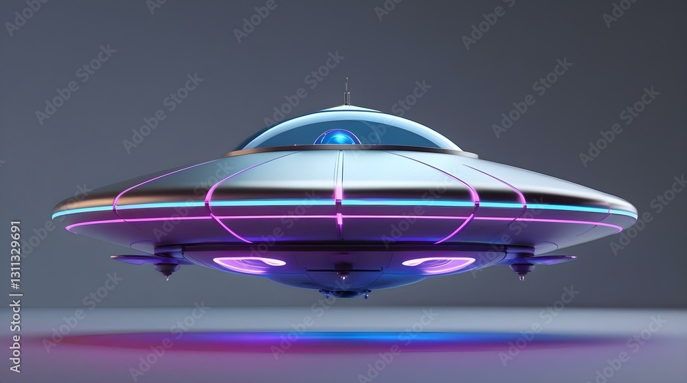 Obraz premium ufo in the studio