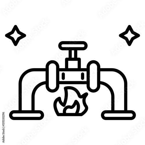 Natural Gas Icon