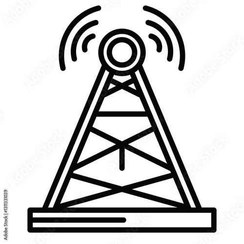 Telecommunication Industry Icon