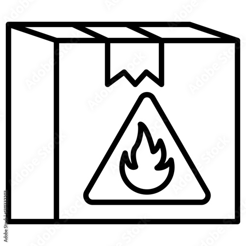 Flammable Icon