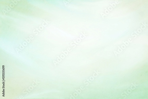 グリーンのぼかし和紙風の背景素材