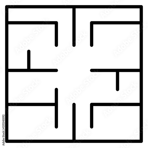 Evacuation Plan Icon