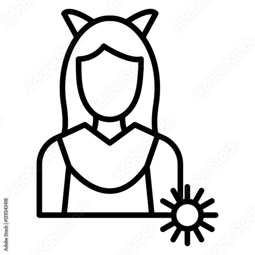 Cheerleader Icon