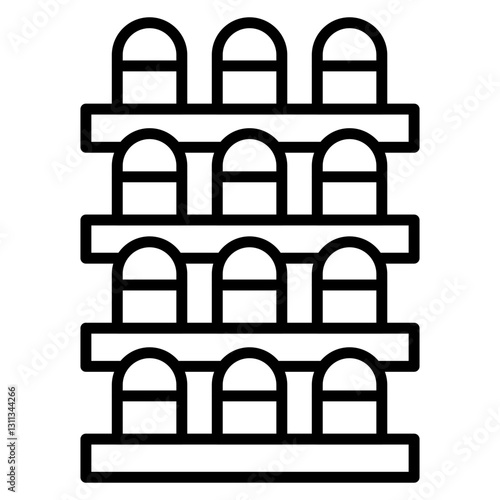 Stadium Seats Icon