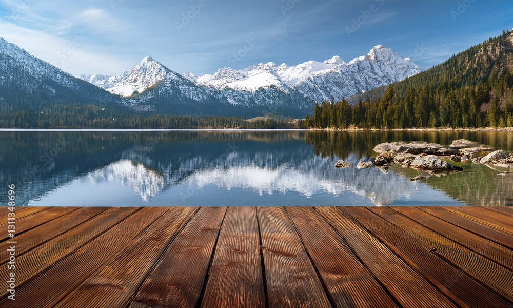 3D Mountain Landscape Showcase Background for Product Advertising 3D Mountain Landscape Showcase Background for Product Advertising