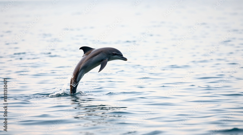 Fototapeta premium dolphins jumping out of the water