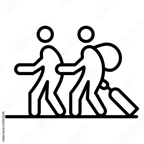 Refugee Icon