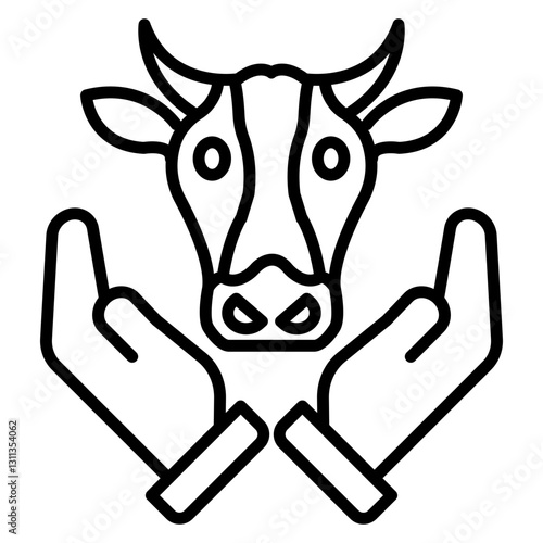 Livestock Farming Icon