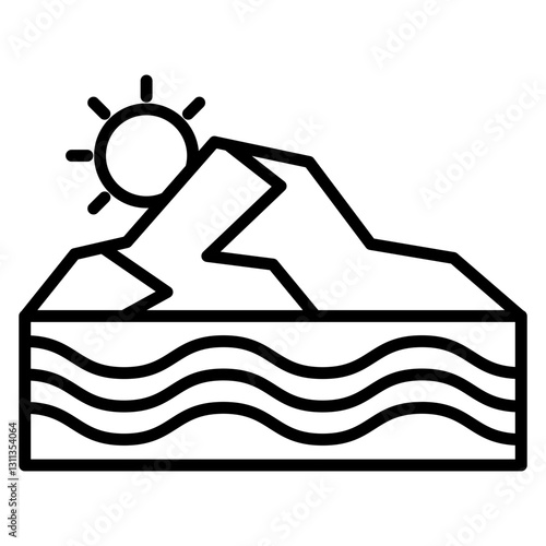 Melting Ice Icon