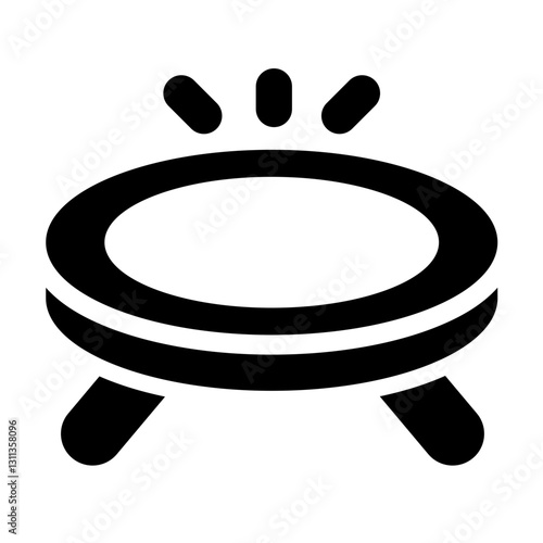 trampoline glyph style