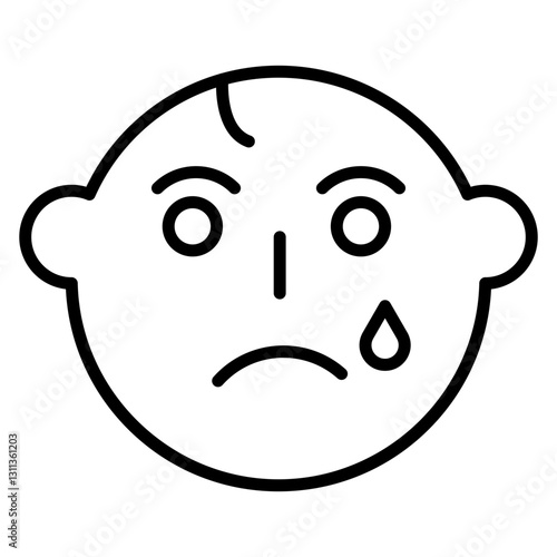 Angry Baby Icon