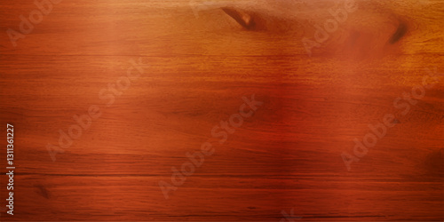 "A Stunning Close-Up of Glossy Lacquered Brown Wood Panels, With Deep Reflective Tones and Visible Natural Grain Patterns, Creating a Sophisticated and Retro-Inspired Wooden Backdrop"

