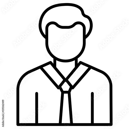 Assistant Man Icon