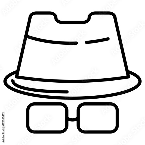 Detective Hat Icon