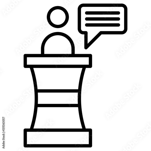 Male Witness Icon