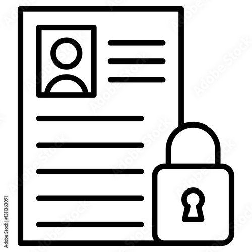 Private Document Icon