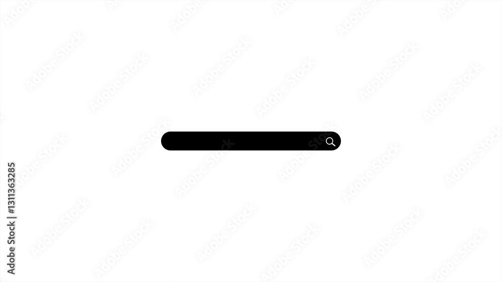 Simple search bar flat design background. Search bar interface for website template. search box field ui element. Simple search bar flat design background. Search bar interface for website template. search box field ui element.