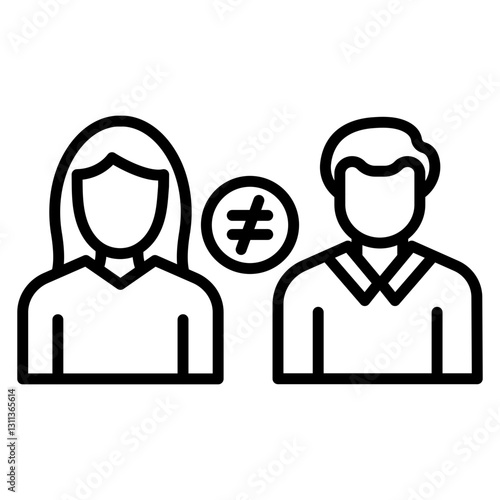 Discrimination Icon