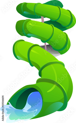 Plastic Tunnel Slide