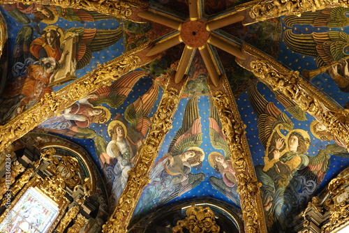 Close up of Valencia Cathedral
