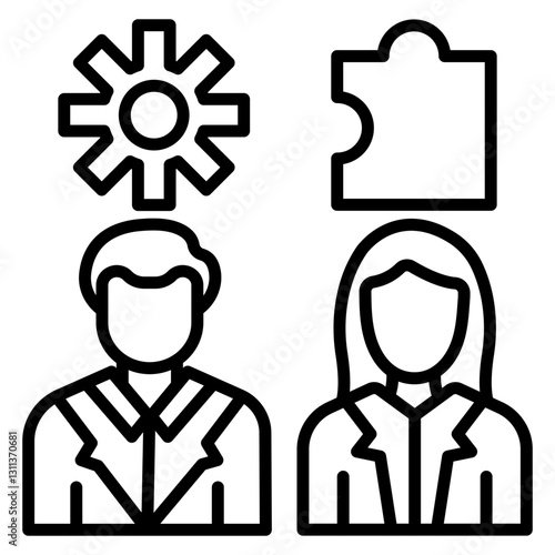 Cooperation Icon