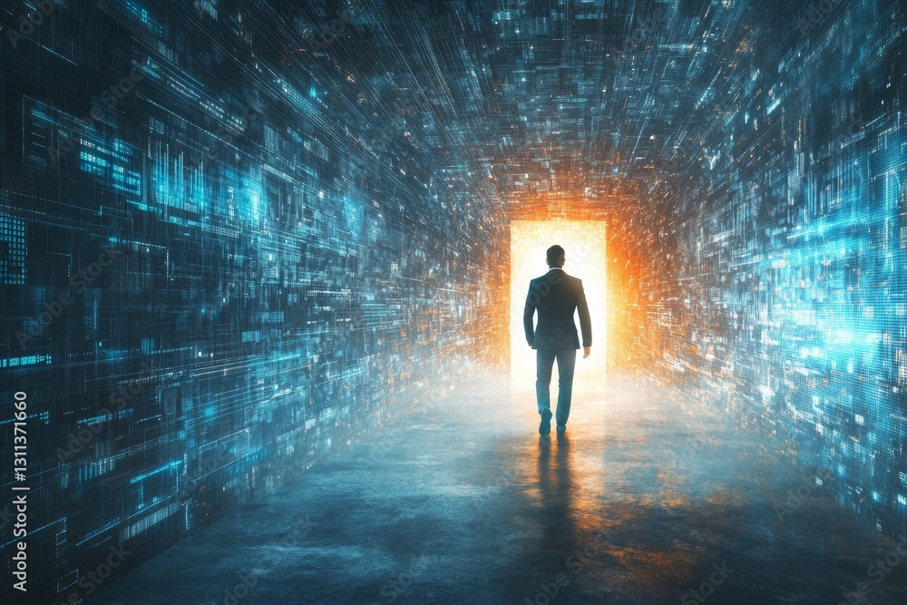 Explore the Futuristic Pathway Through a Digital Tunnel Towards Innovation Explore the Futuristic Pathway Through a Digital Tunnel Towards Innovation