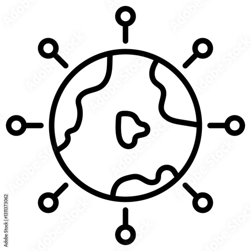 Global Outreach Icon