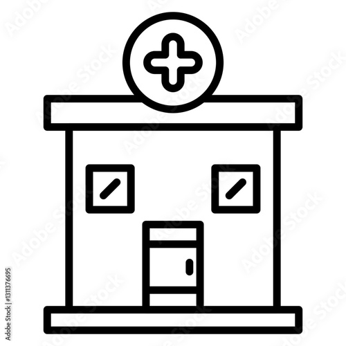Health Clinic Icon