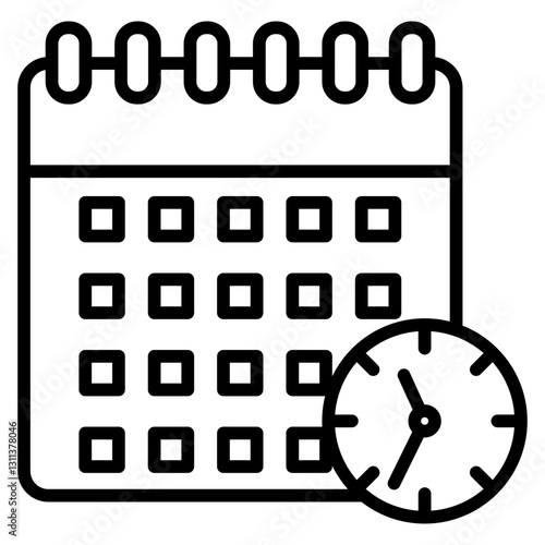 Task Scheduling Icon