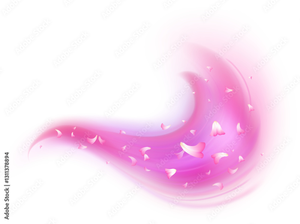 Pink Floating Petals Pink Floating Petals