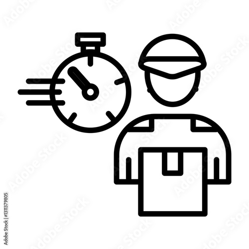 Expedited Shipping Icon