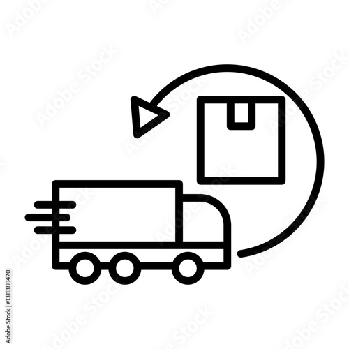 Return Process Icon
