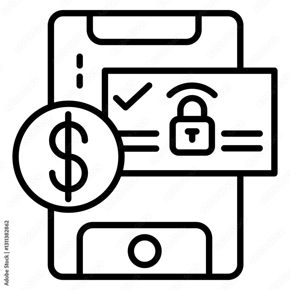 Payment Authentication Icon Payment Authentication Icon