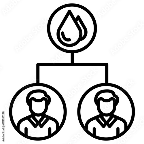 Water Rationing Icon