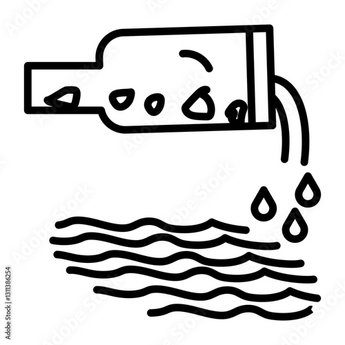 Wastewater Treatment Icon