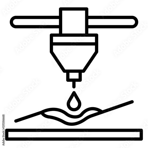 Liquid Resin Icon