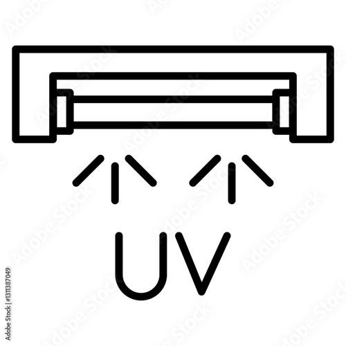 UV Light Source Icon