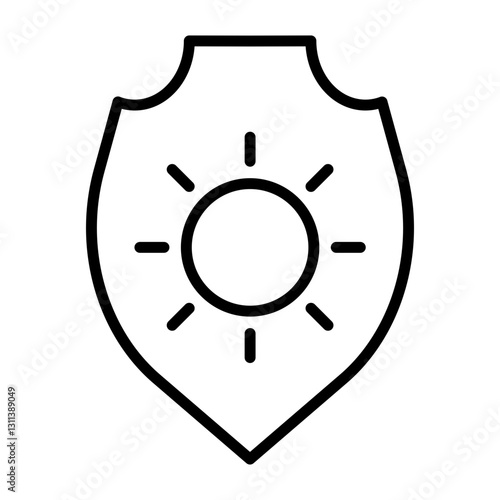 UV Protection Icon