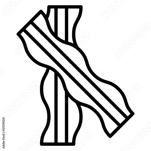 Bacon Strip Icon