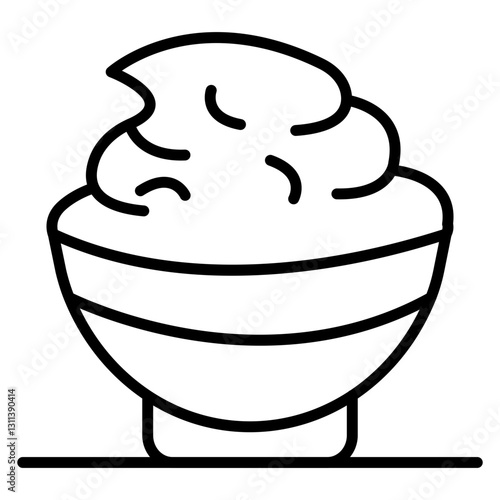Cream Cheese Icon