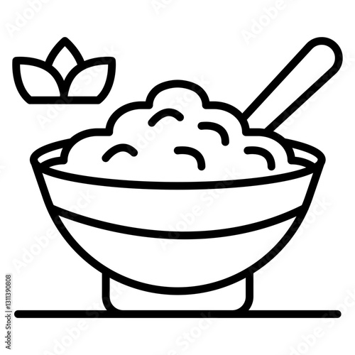 Oatmeal Icon