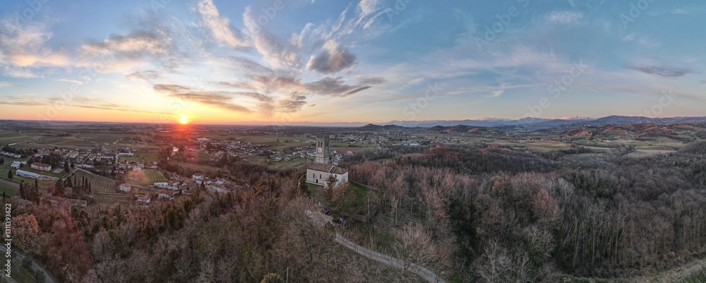 Obraz premium Chiesa di San Giorgio Cormons 