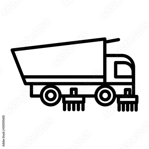 Road Sweeper Icon