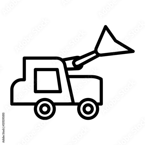 Telescopic Handler Icon