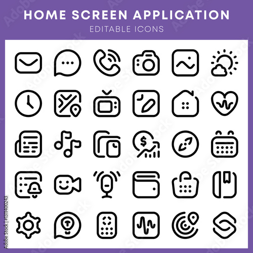Home Screen Apps Icons 1