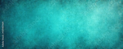 Rough turquoise starburst, faded grunge effect, illustration, starburst