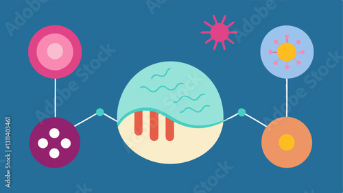 These illustrations can vividly communicate the concept of exosome and peptide synergy in the context of antiaging without referencing specific brands or locations.