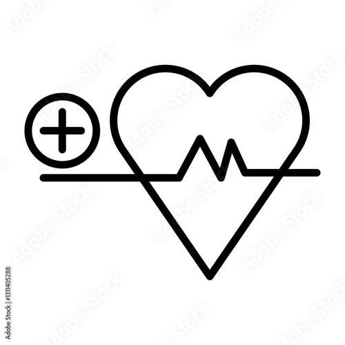 Elevated Heart Rate Icon