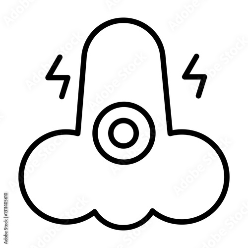 Nasal Congestion Icon