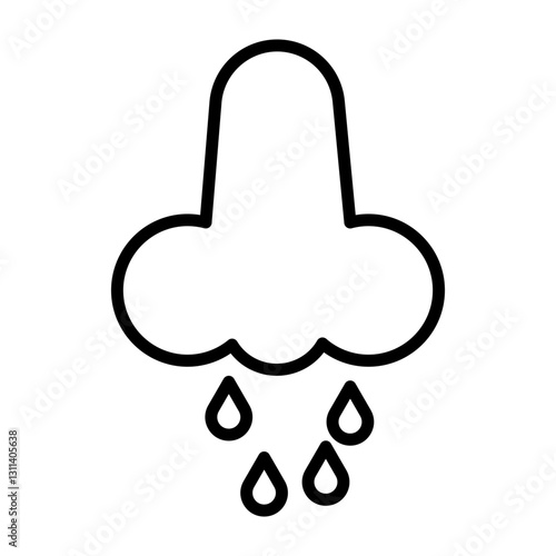 Runny Nose Icon